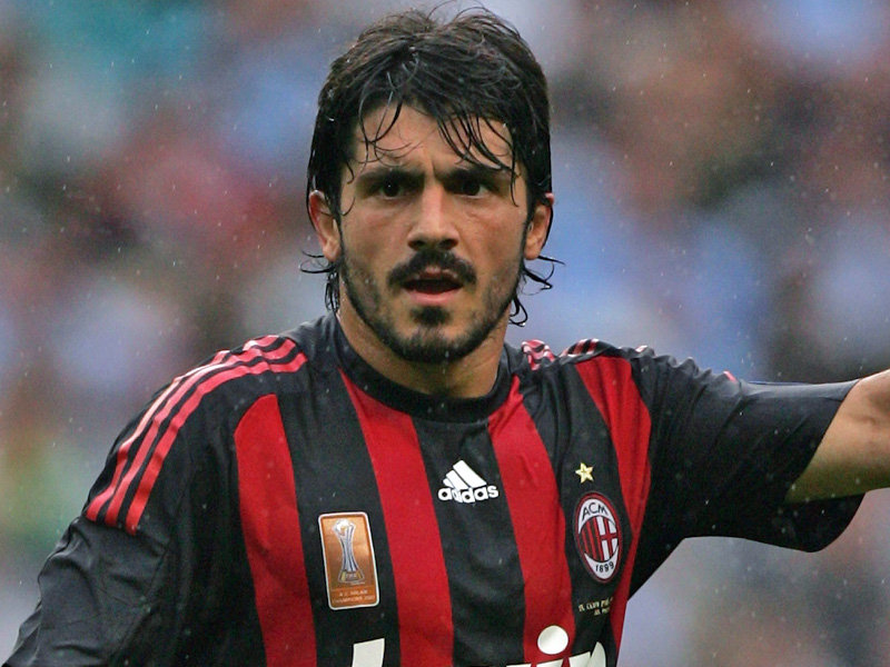 Gennaro Gattuso, meio de campo italiano