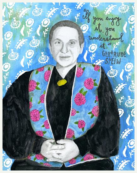 Gertrude Stein. Escritora, poeta e feminista estadunidense