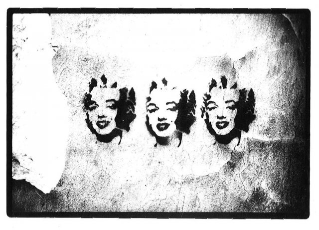 Marylin Monroe pintada pela Laranja