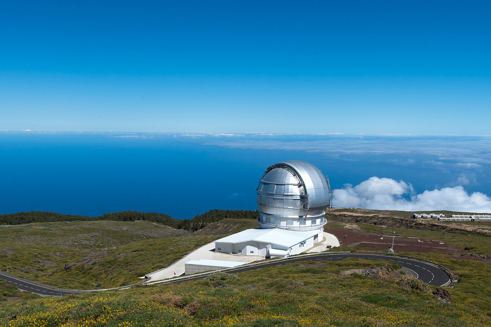 Gran Telescopio Canarias em La Palma
