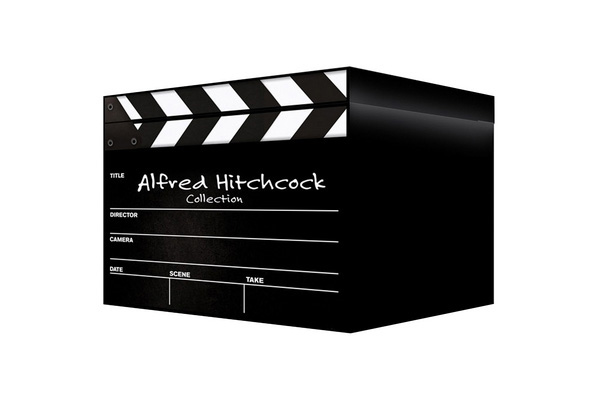 A coleção de Alfred Hitchcock vem com 18 DVDs R$ 300 + frete