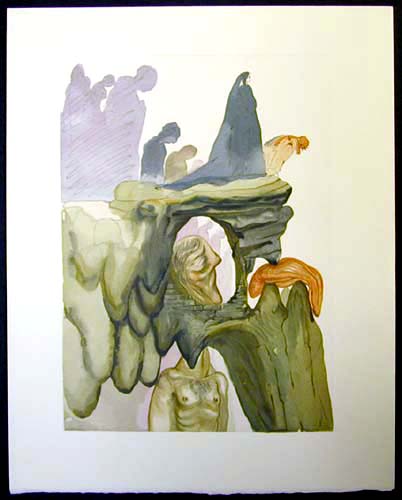 Ilustrações de Salvador Dali para A Divina Comédia de Dante Alighieri