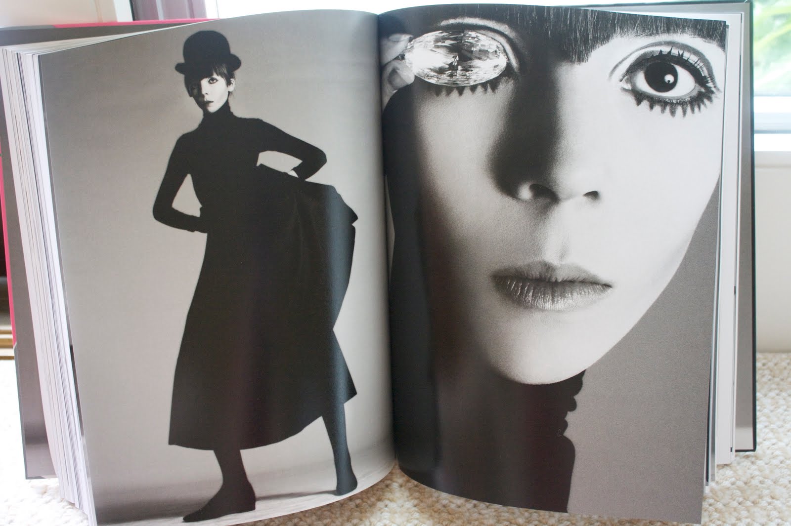 Imagens do livro Avedon Fashion 1944-2000