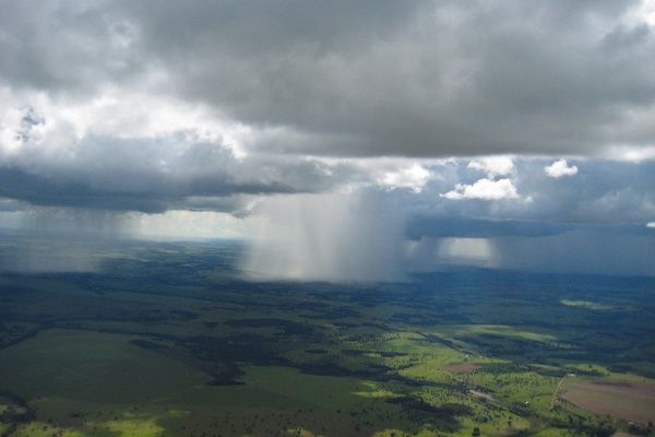 Chuvas no sul de Goiás