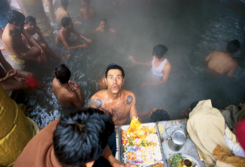 Banho público; Badrinath, Índia, 2005