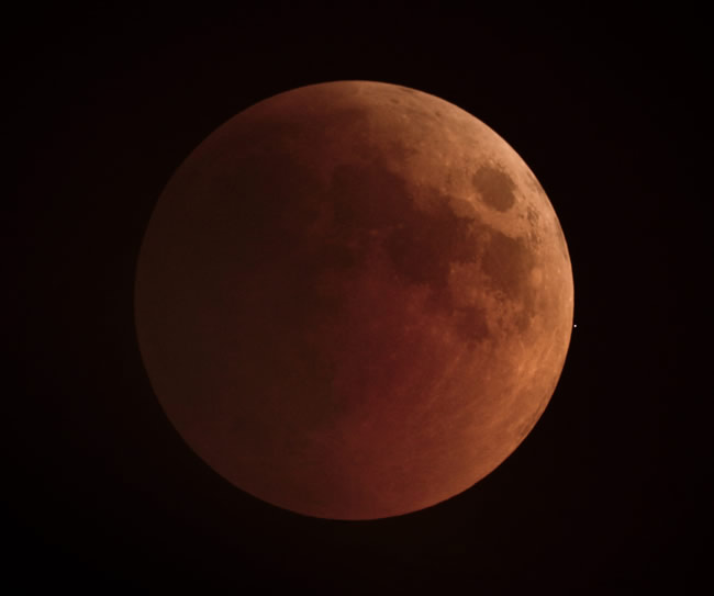 Vencedor Categoria Júnior - Eclipse total da lua