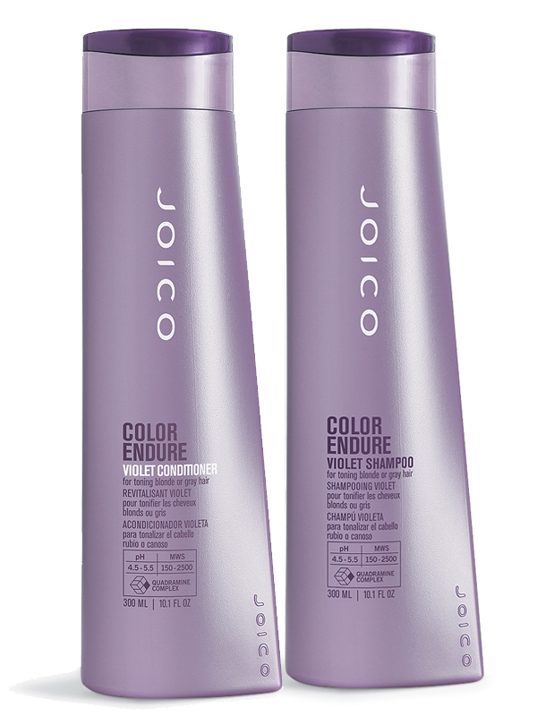 O xampu e o condicionador da linha Color Endure, da Joico, usam os princípios antioxidantes do chá verde em um complexo de vitaminas criado especialmente para manutenção da cor nos cabelos tingidos. O fabricante  afirma que, por conta do PH  balanceado dos produtos,  os fios  ficam limpos sem que a coloração se danifique.  (R$ 75,00 e R$ 85,50) Sac Joico: (11) 2770-3770 – www.joico.com.br