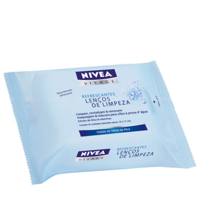 Lenço de limpeza facial - Nivea - R$21,20 - Lenço de limpeza facial - Nivea - R$21,20 - O efeito é refrescante e a sensação de limpeza é garantida. Ótimo para carregar na bolsa e quebra um galho até mesmo com maquiagens mais pesadas. Para todos os tipo de pele, da oleosa à mais seca