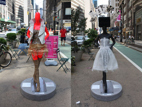 Projeto SideWalk CatWalk, na Broadway