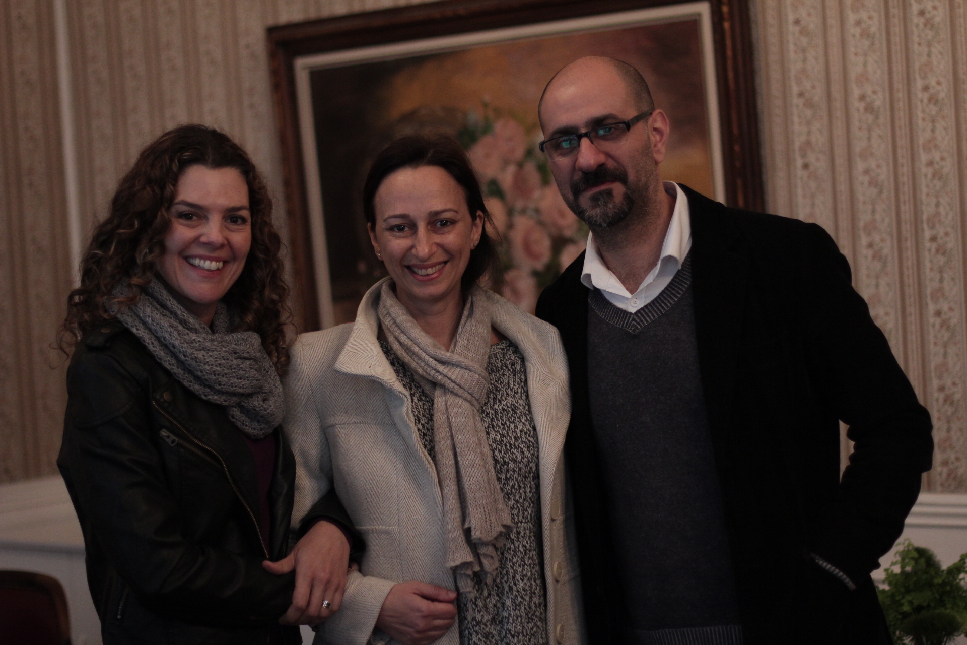 Maria Flor Calil, Laís Bodansky e Ricardo Calil