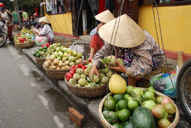 Mercado em Hoi An, no Vietnã