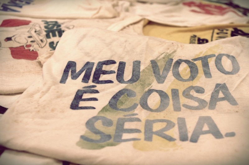 Camiseta de campanha do PSDB