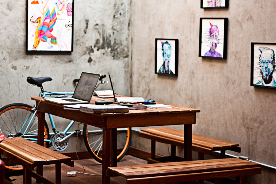 Loja Tag and Juice, na Vila Madalena, dedicada a cultura das bicicletas fixed gear