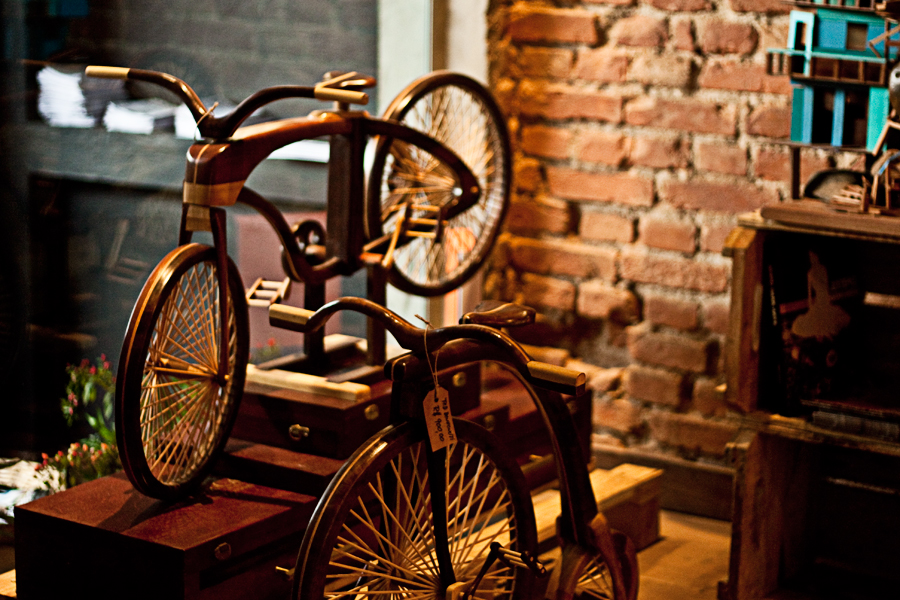 Loja Tag and Juice, na Vila Madalena, dedicada a cultura das bicicletas fixed gear