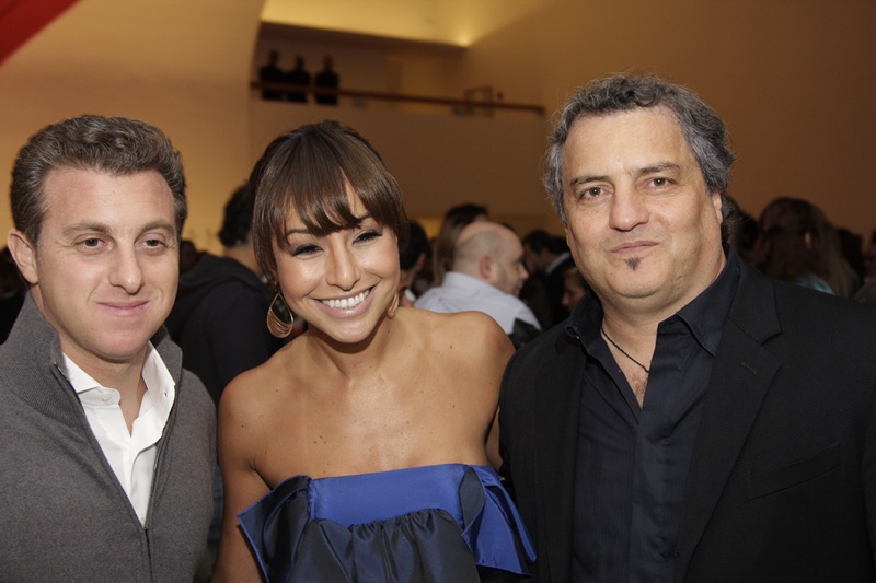 Luciano Huck, Sabrina Sato e Paulo Lima