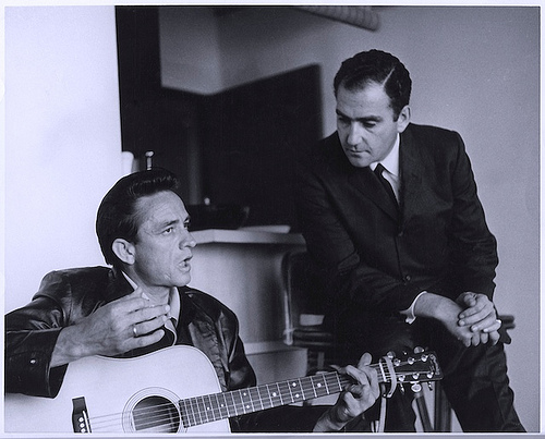 Johnny Cash e Saul Hollif