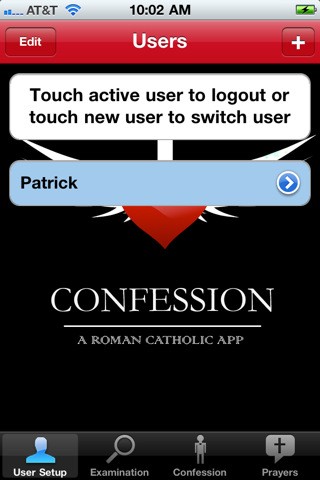 O app faz um diagnóstico personalizado dos seus pecados