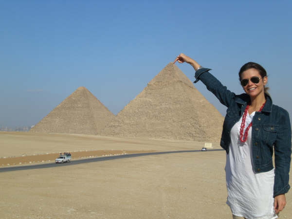 As pirâmides do Cairo até parecem pequenas!
