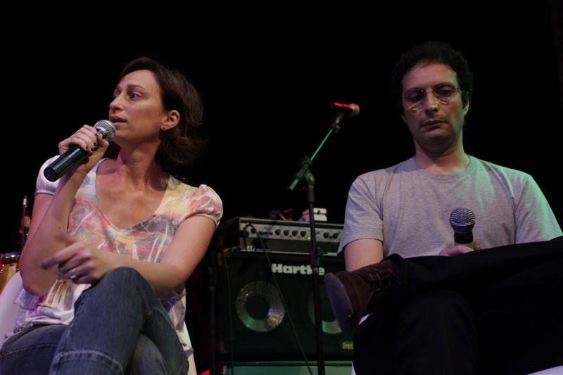 Laís Bodanzky e Carlos Nader no Festival Trip de Política