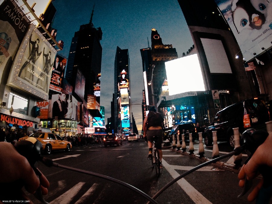 Nova York através dos olhos de uma bicicleta