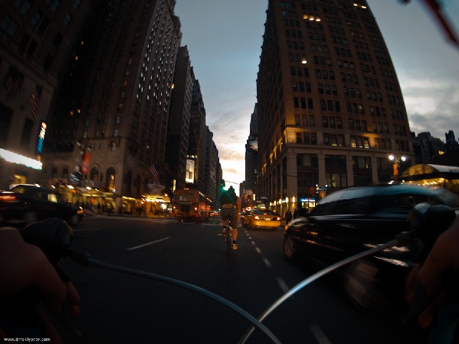 Nova York através dos olhos de uma bicicleta