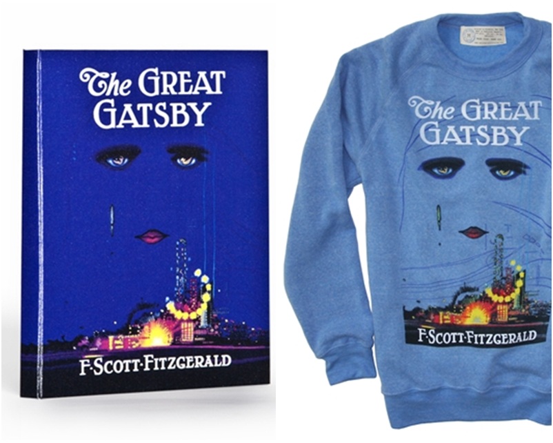 O grande Gatsby, clássico de F. Scott Fitzgerald em versão capa para eBook e moletom quentinho