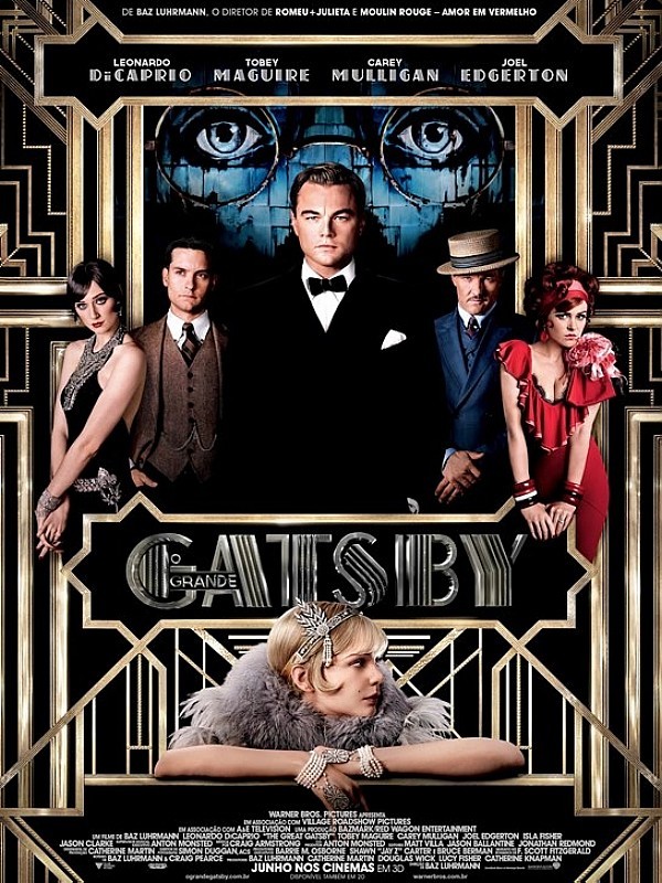 O grande Gatsby, o pôster da nova versão