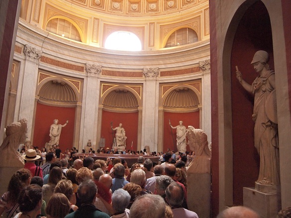 Uma tour de exploração no Musei Vaticani, Basílica de São Pedro e na Capela Sistina