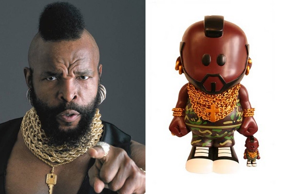 Lembra da série Esquadrão Classe A? Que tal dar um toy do B. A. Baracus (personagem de Mr. T)? R$ 89 + frete