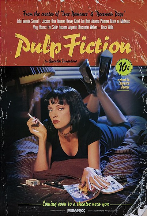 Poster oficial de Pulp Fiction (1994)