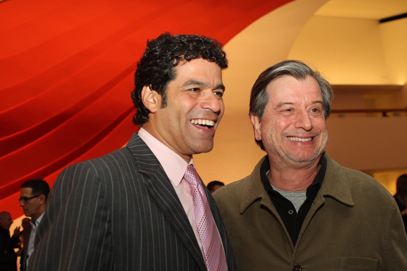 Raí e Marcio Scavone