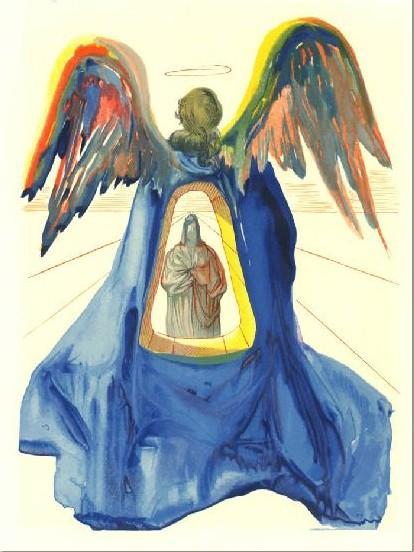 O Inferno de Dante na pintura ao estilo Dali · Creative Fabrica