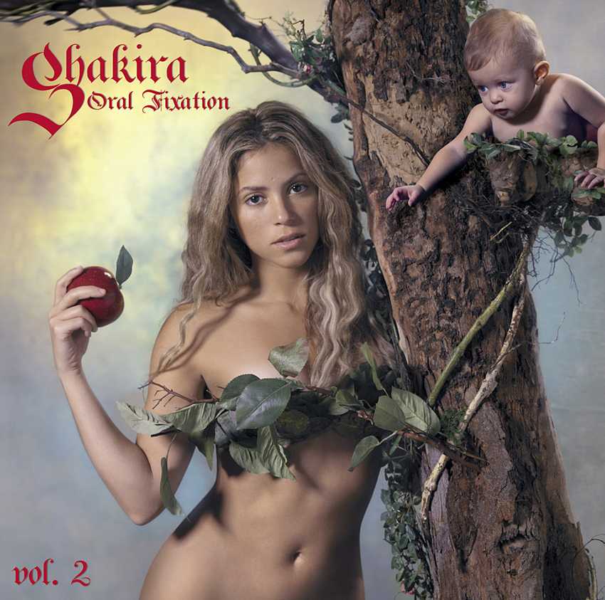 Shakira - Oral Fixation vol. 2: a hoje mamãe Shakira é uma das mais desejadas mulheres do mundo. E não é à toa. Veja a barriga da moça na capa deste disco de 2005 e tente não se impressionar com a boa forma da colombiana