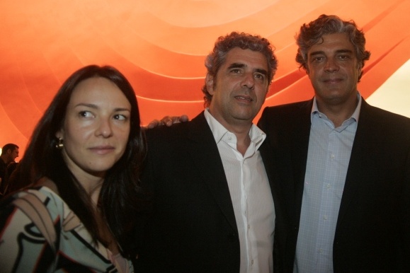Silvia Camargo, Fran Abreu e Marcello Serpa