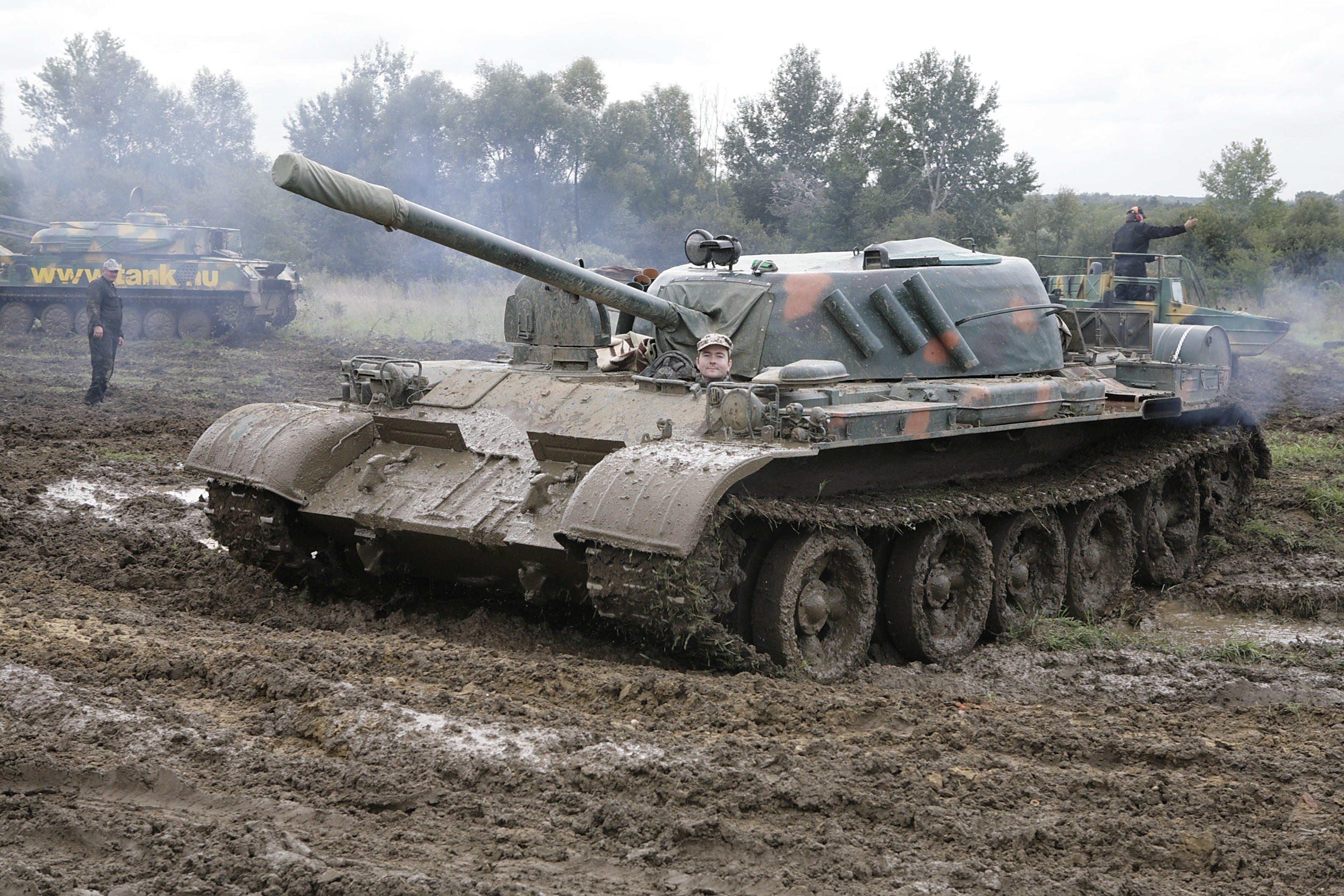 T-55A, o tanque favorito de Milan Hasznics