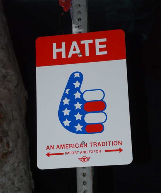 Ódio: uma tradição americana