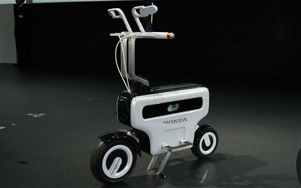 A bicicleta elétrica do Honda Micro Commuter