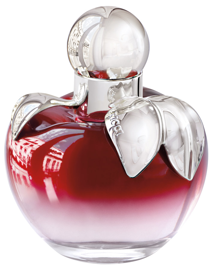 Nina Ricci Nina  L’Elixir, R$ 241: fragrância inspirada na maçã  do amor com a mistura de frutas vermelhas, caramelo, madeira  e âmbar. Nina  Ricci 0800-7043440