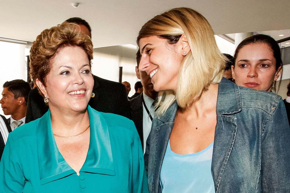 Com Dilma no Palácio da Alvorada