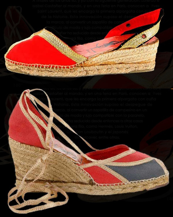 As primeiras espadrilhas, por Yves Saint Laurent, nos anos 60