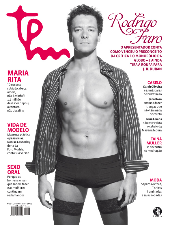 Rodrigo Faro na capa da Tpm#103