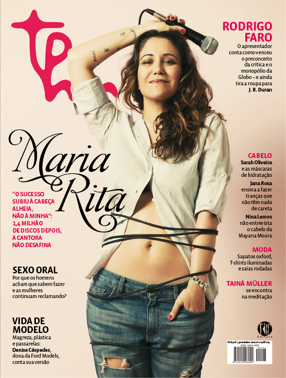 Maria Rita na capa da Tpm#103