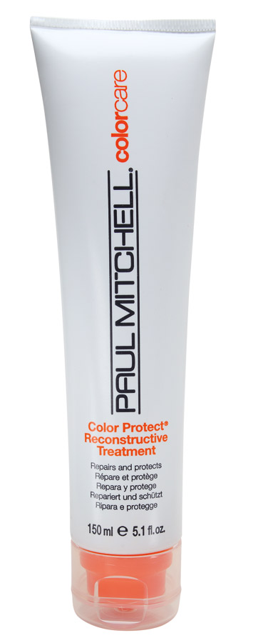 Paul Mitchell Color Protect Reconstructive Treatment, R$ 65: para cabelos tingidos; prolonga a durabilidade da coloração e evita desbotamento. Paul Mitchell (11) 5188-0088