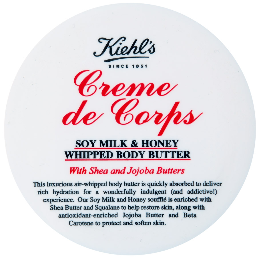 5. Kiehl’s Creme de Corps Soy Milk & Honey Whipped Body Butter l R$ 129: com agentes antioxidantes, protege e suaviza a pele garantindo hidratação por até 24 horas. Kiehl’s: 0800-7228883