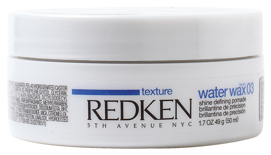 3. Redken Water Wax,  R$ 69: ideal para cabelos curtos, elimina o efeito arrepiado. Redken  0800-7017323