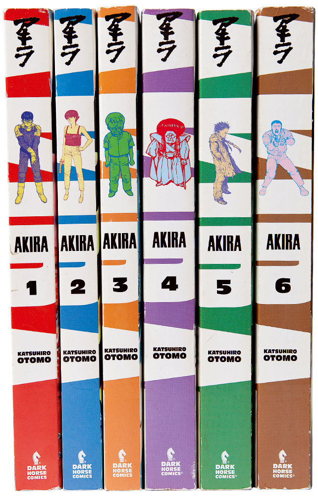 Coleção Akira “Em duas horas você lê todos os livros!”
