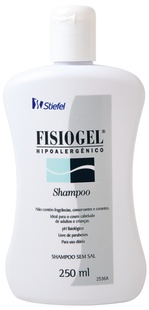Stiefel Fisiogel,  R$ 57,69: é antialérgico e protege o couro cabeludo sensível.  Stiefel 0800-7043189
