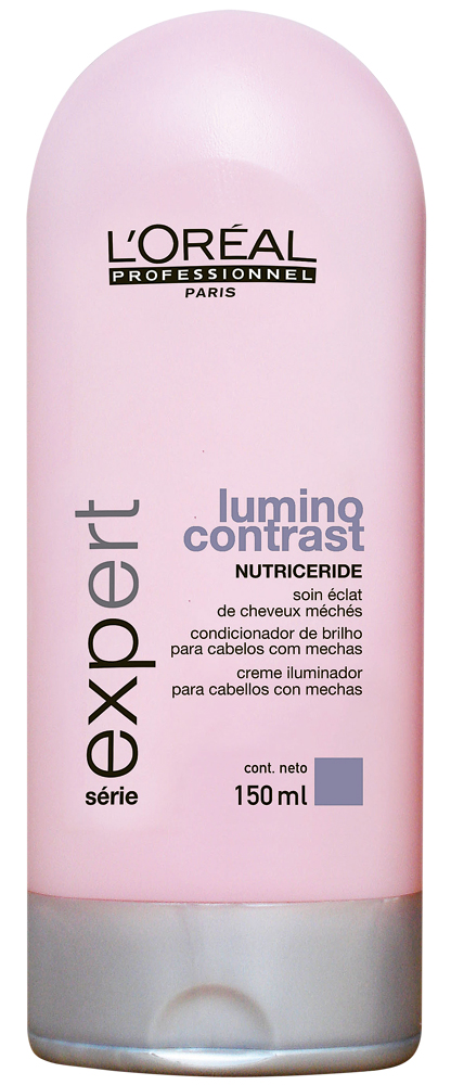 Preferido: “O condicionador Lumino Contrast, da L’Oréal Professional, é maravilhoso e específico para cabelos com mechas. É uma das poucas coisas que uso no cabelo”