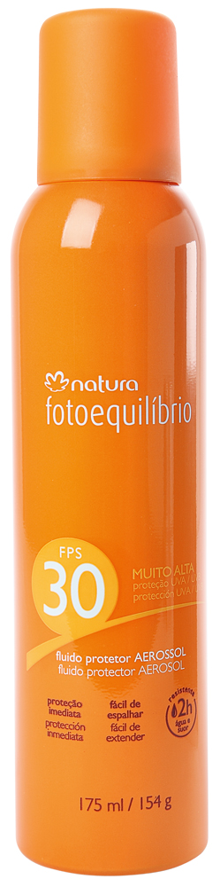 8. Natura Fotoequilíbrio FPS 30, R$ 53,90: Em spray, de proteção imediata, resiste  à água e ao  suor por duas horas. Natura  0800-115566