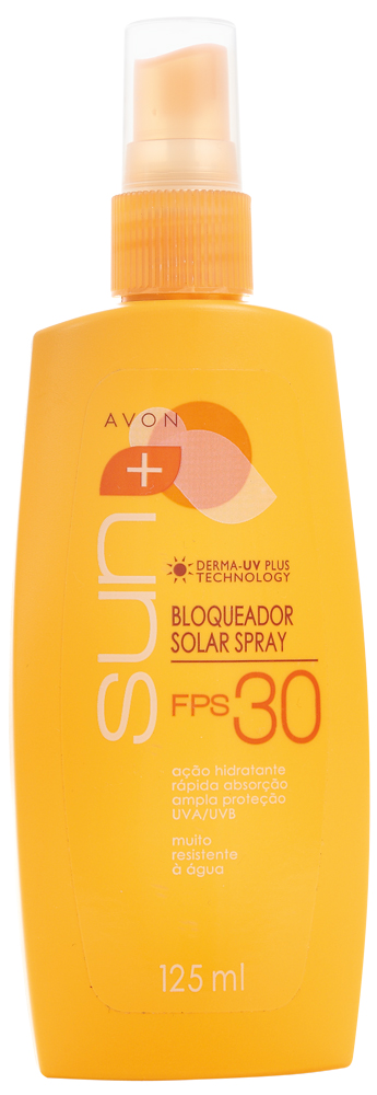 7. Avon Sun + Spray FPS 30, R$ 26: antialérgico e indicado para peles sensíveis. Avon 0800-7082866